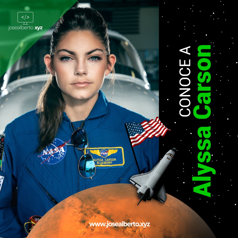 Conoce a Alyssa  La joven astronauta que viajará a Marte
